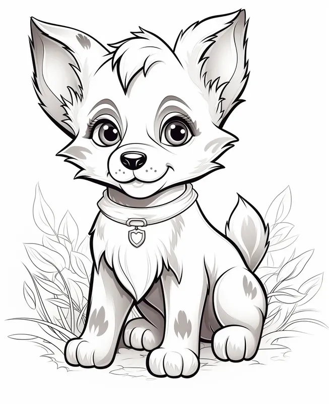 Drawings For Colouring Book Chibi Style