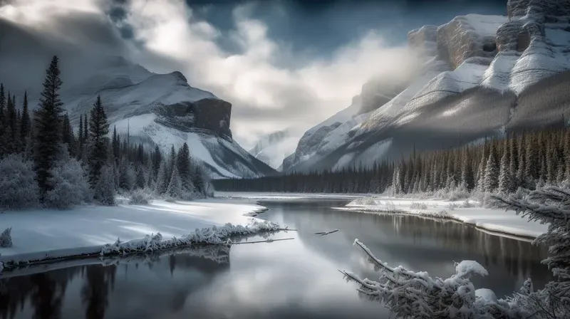 Photorealistic Landscape Cols