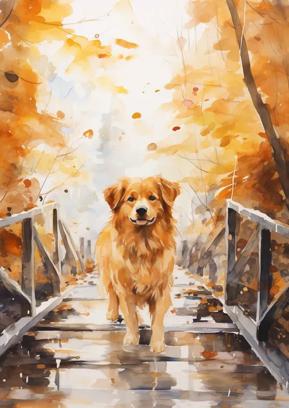 Abstract Art Modern Watercolor Paintings