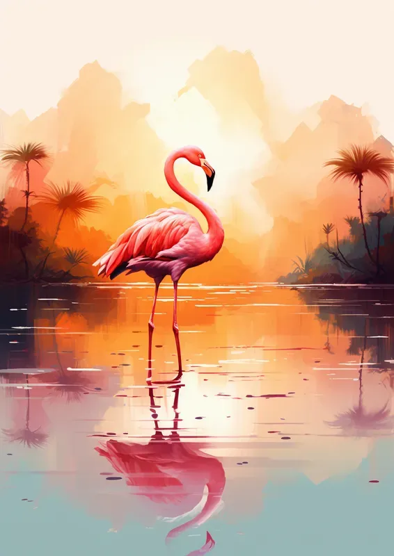 Abstract Art Modern Watercolor Paintings