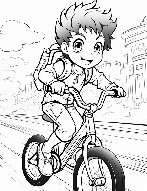 Cute Manga Anime Coloring Book Artworks