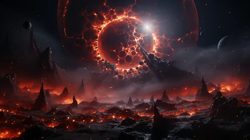 Scifi Cinematic Movie Scenes