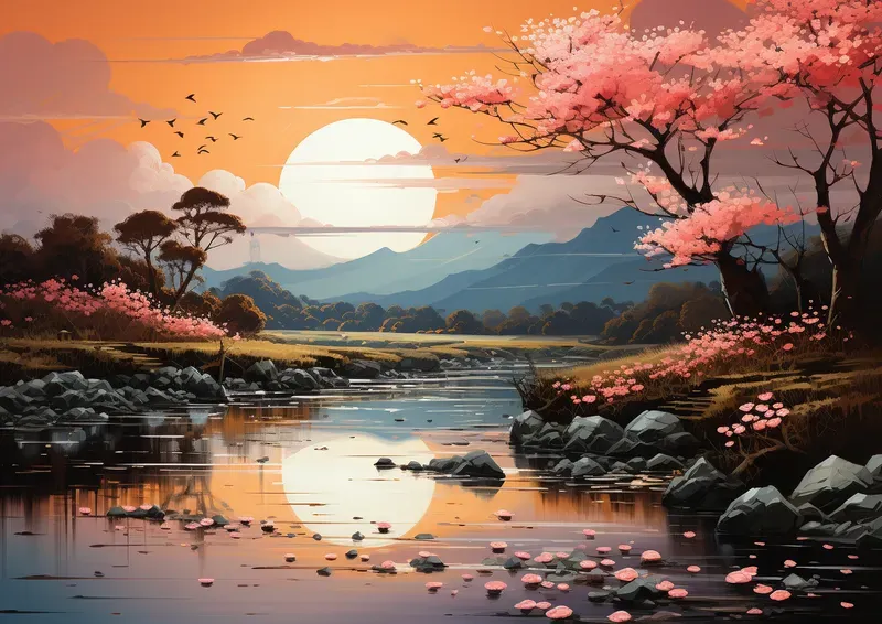 Beautiful Landscape Painting Photos