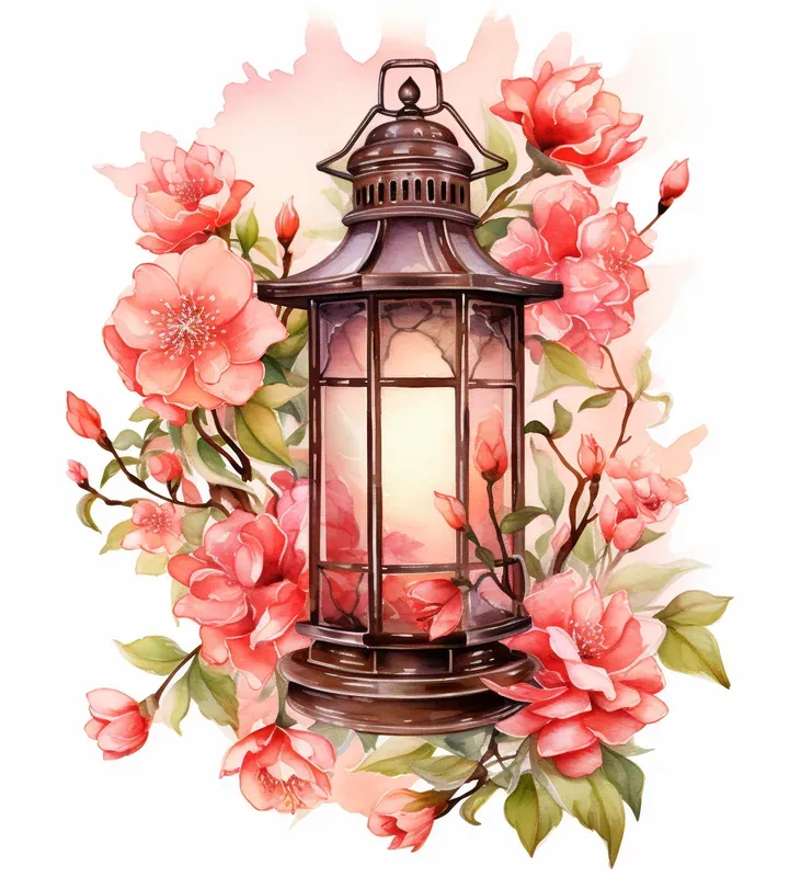Watercolor Clipart Sticker Illustrations