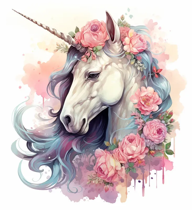 Watercolor Clipart Sticker Illustrations
