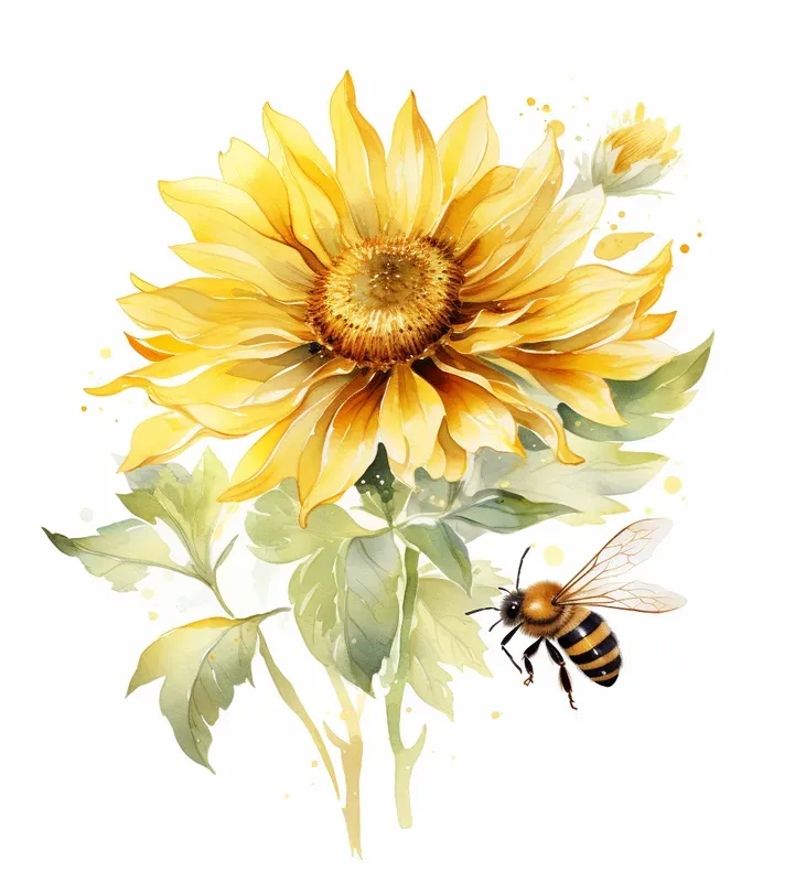 Watercolor Clipart Sticker Illustrations