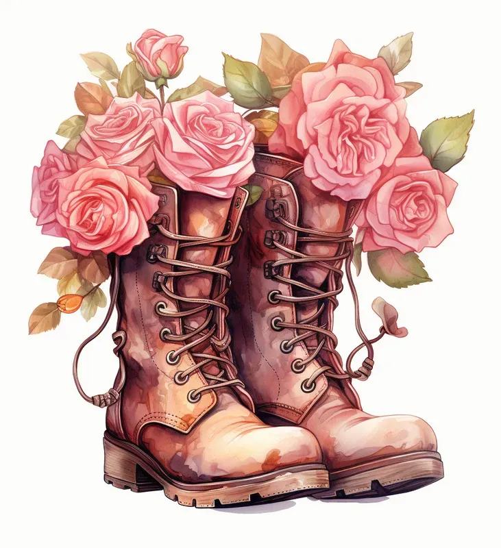 Watercolor Clipart Sticker Illustrations