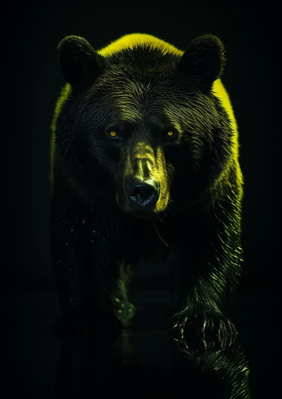 Colorful Dark Themed Animal Photographs