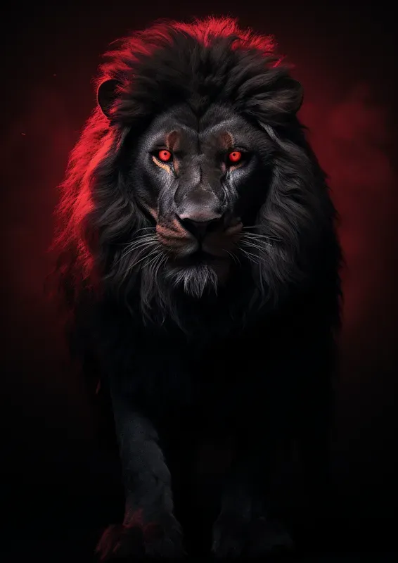 Colorful Dark Themed Animal Photographs