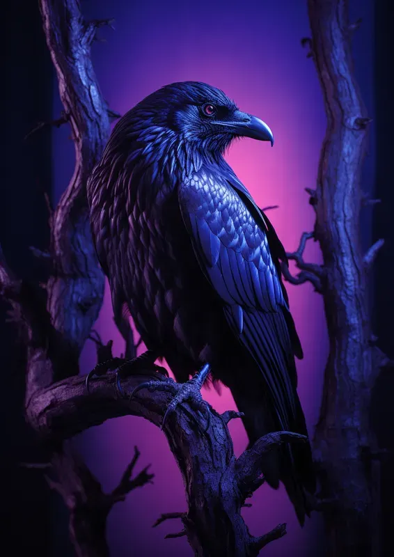 Colorful Dark Themed Animal Photographs