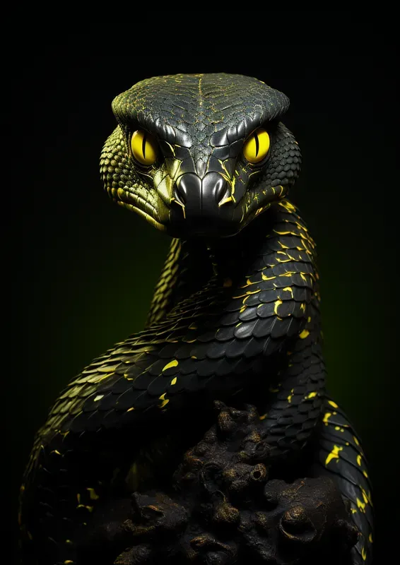 Colorful Dark Themed Animal Photographs