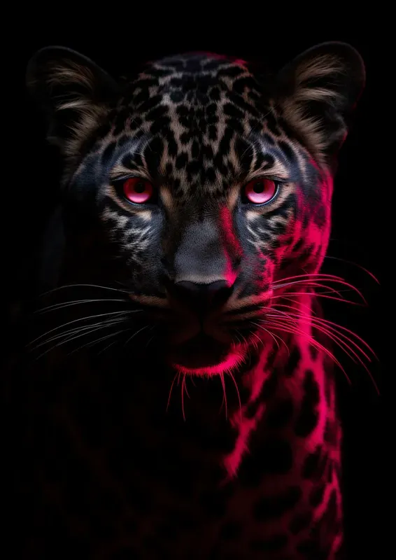Colorful Dark Themed Animal Photographs