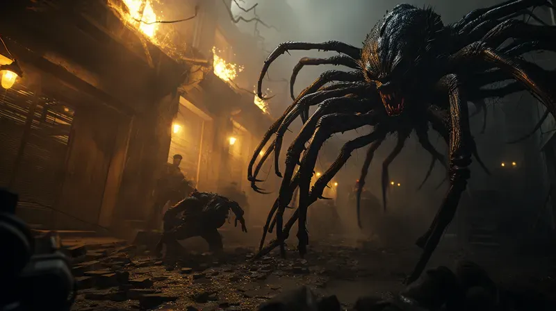 Cinematic Still Wild Animals Attacks