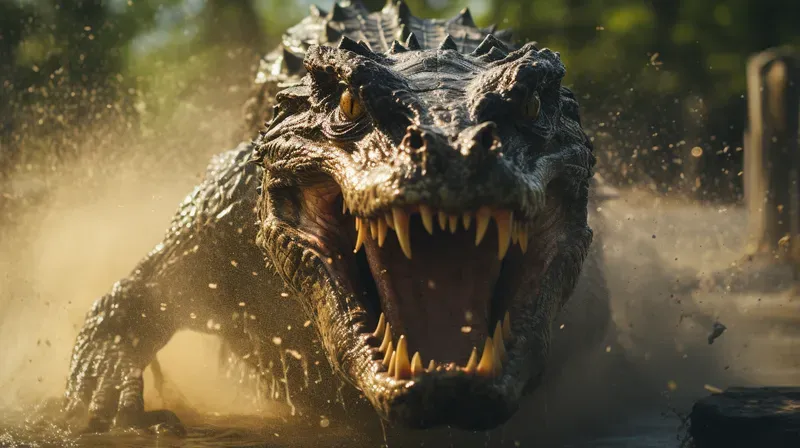 Cinematic Still Wild Animals Attacks