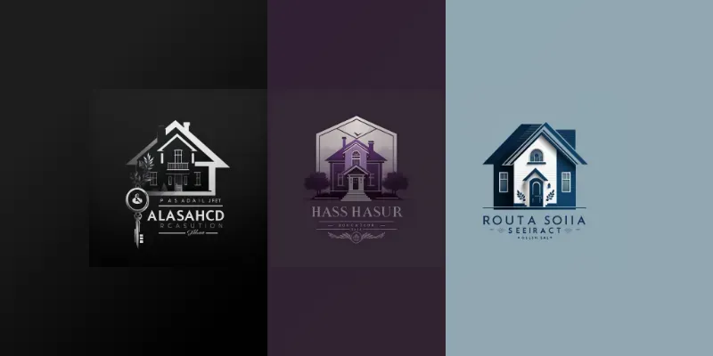 Real Estate Agent Logos generated by undefined
