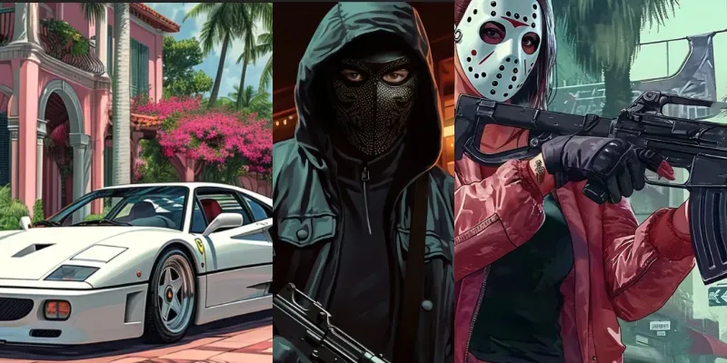 Grand Theft Auto Aesthetic Pictures generated by undefined