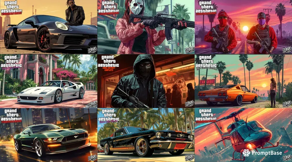 Grand Theft Auto Aesthetic Pictures
