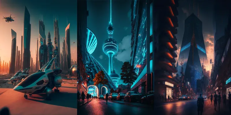 Futuristic Cities generated by undefined