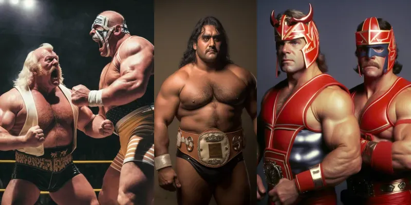 70s Professional Wrestling generated by undefined