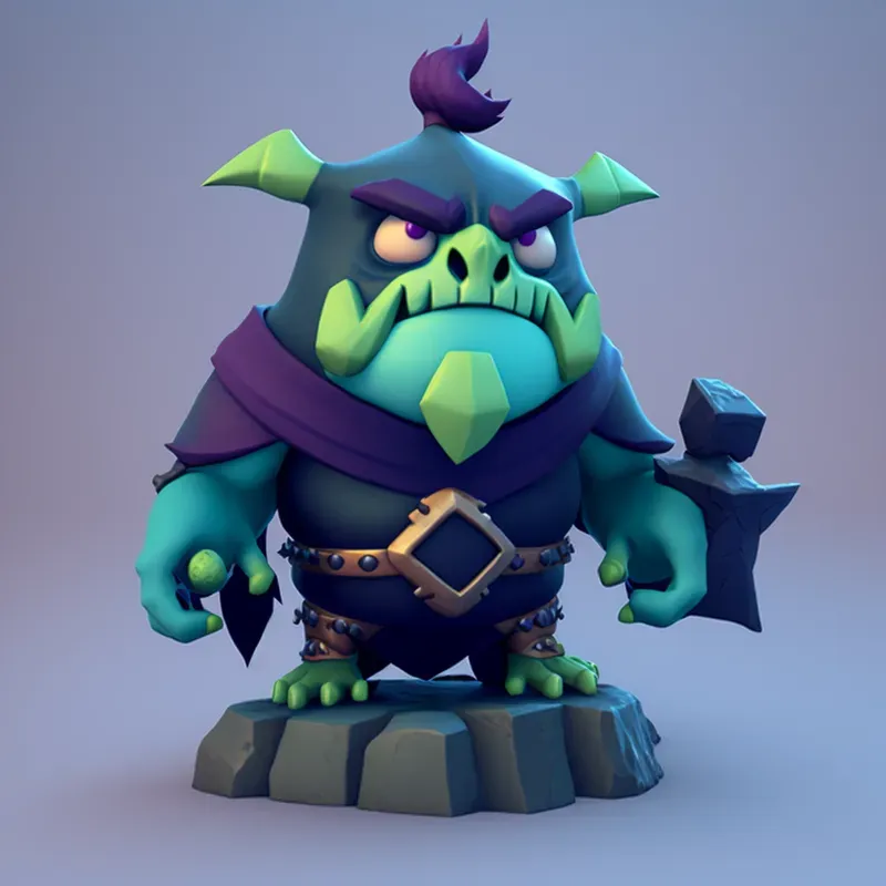 Pixar Style Figurines