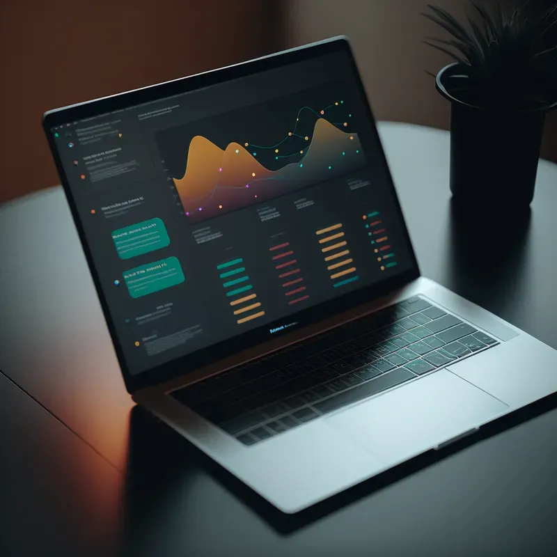 Website Mock-ups On Laptops