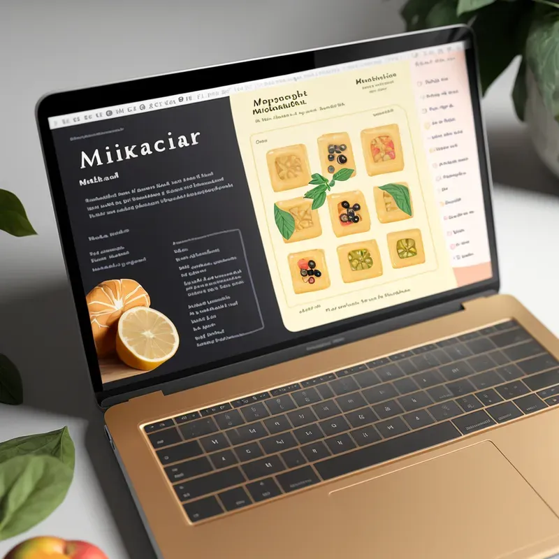 Website Mock-ups On Laptops