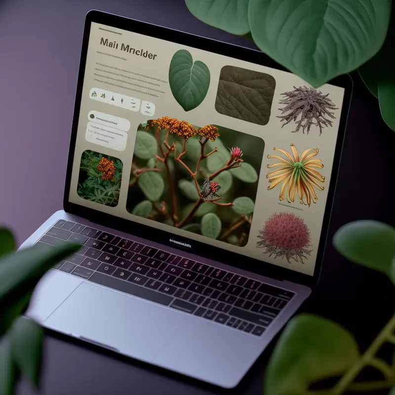 Website Mock-ups On Laptops