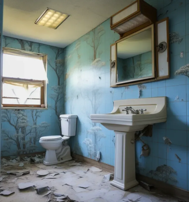 Ugly Bathrooms 70ies Style