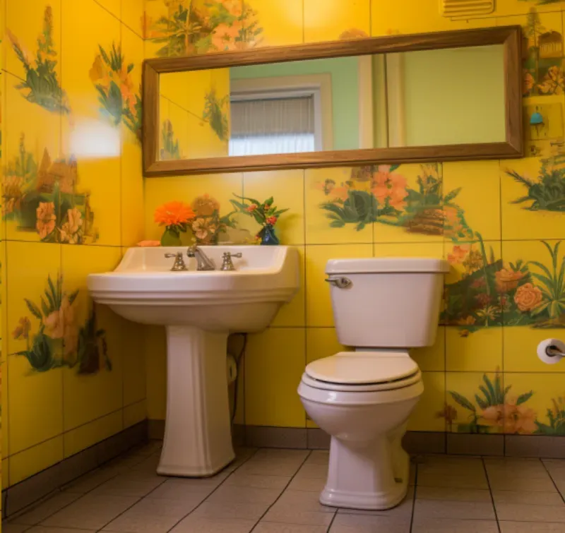 Ugly Bathrooms 70ies Style