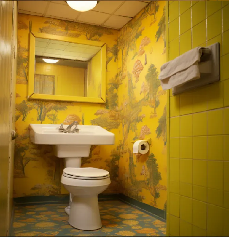 Ugly Bathrooms 70ies Style