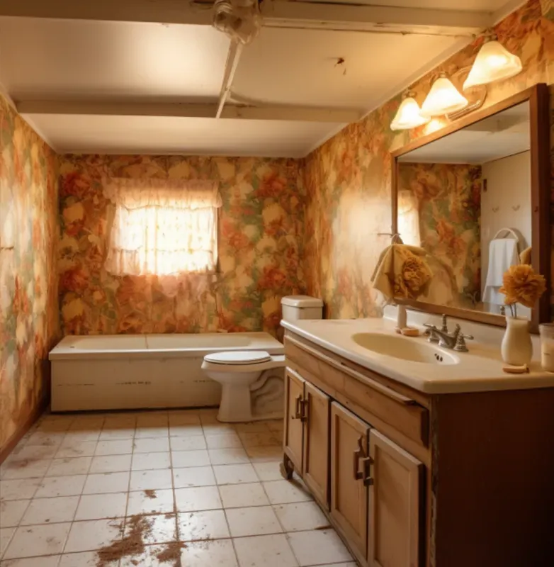 Ugly Bathrooms 70ies Style
