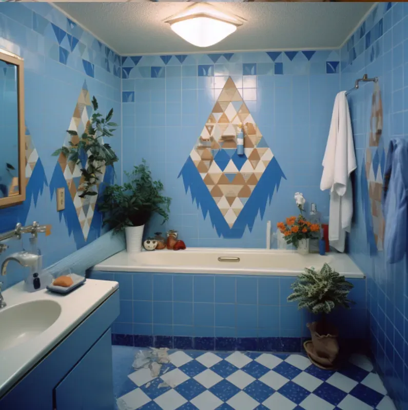 Ugly Bathrooms 70ies Style