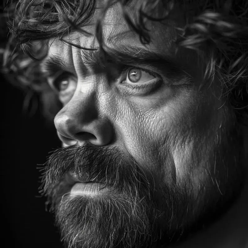 Dramatic Black And White Portraits
