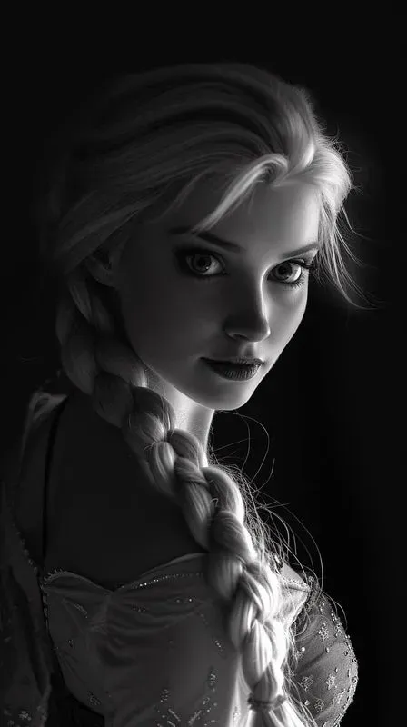 Dramatic Black And White Portraits