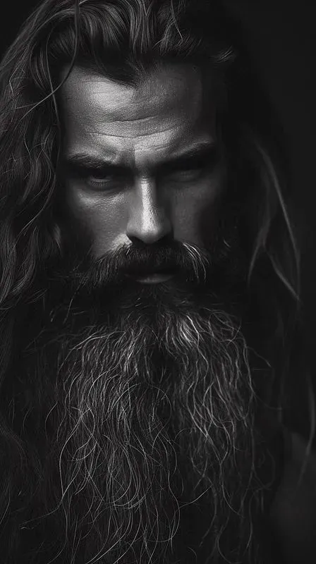 Dramatic Black And White Portraits