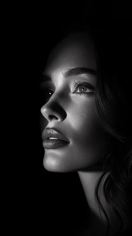 Dramatic Black And White Portraits