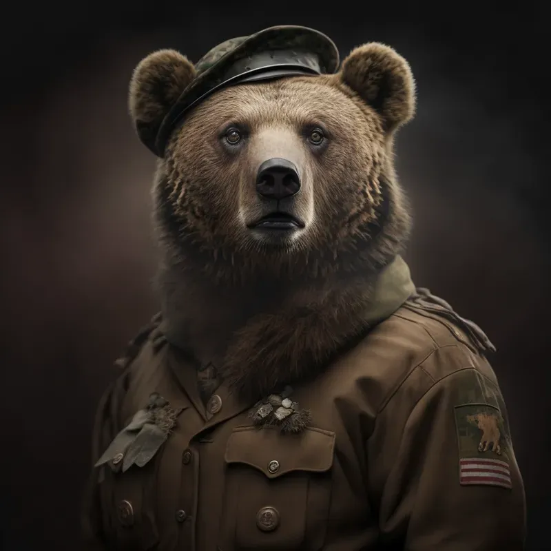 Animal Army Portraits