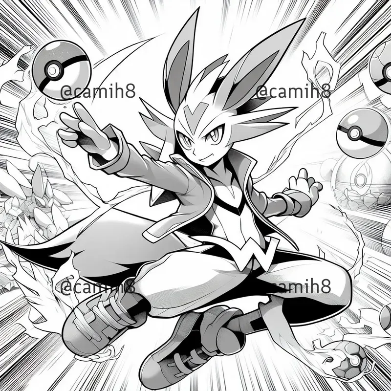 Dynamic Anime Coloring Pages