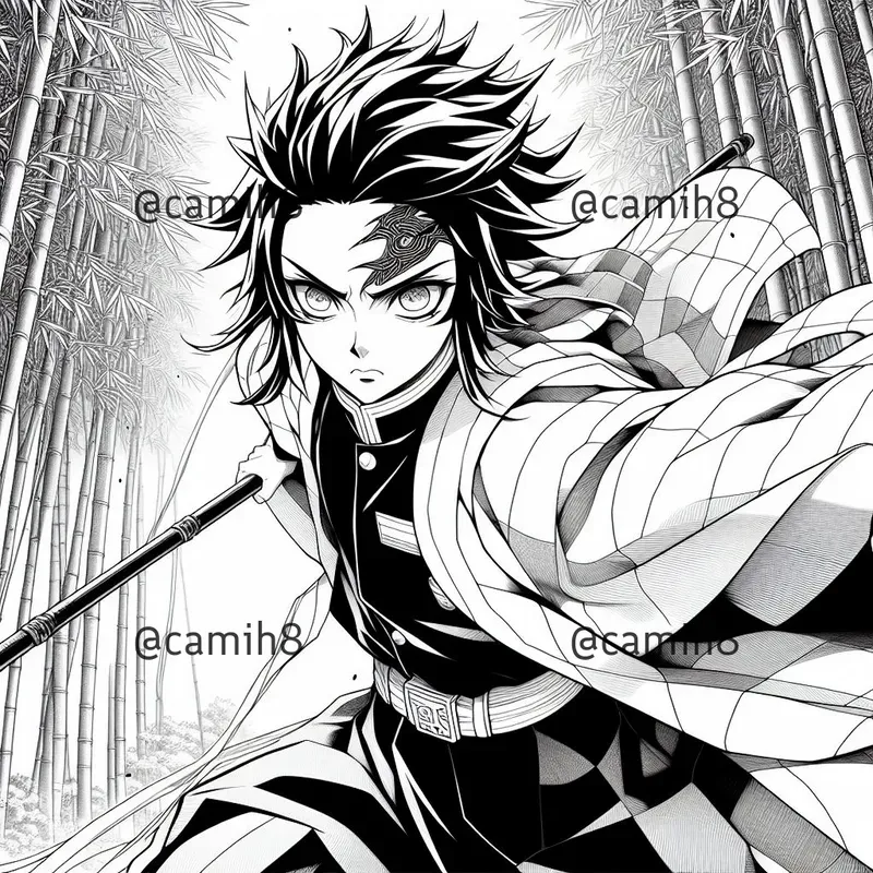 Dynamic Anime Coloring Pages