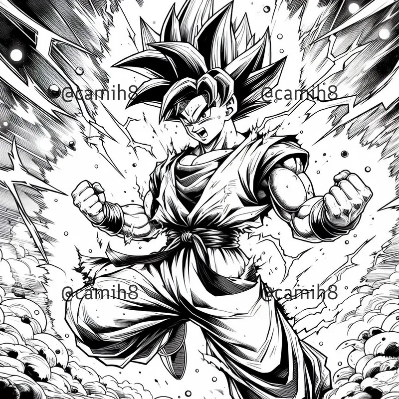 Dynamic Anime Coloring Pages