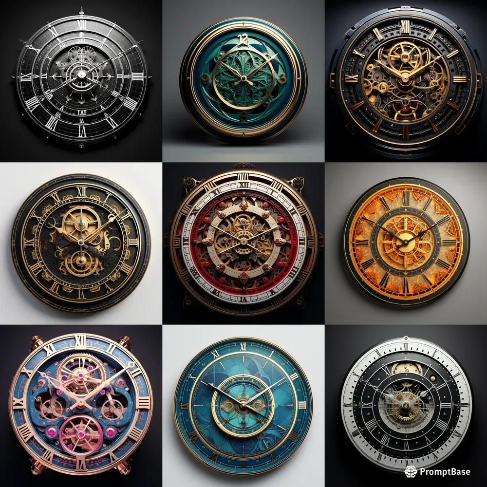 Elegant And Artistic Wall Clocks
