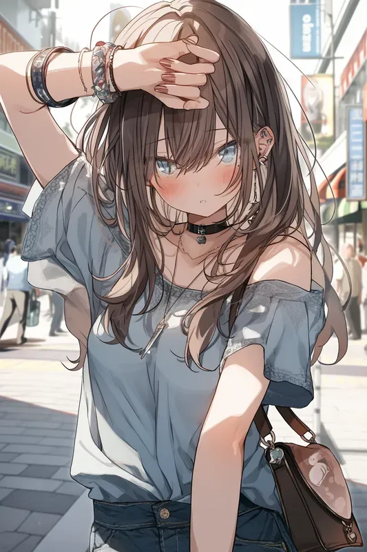 Street Fashion Stylish Anime Scenes