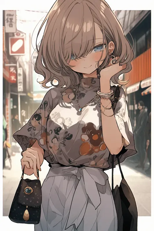 Street Fashion Stylish Anime Scenes