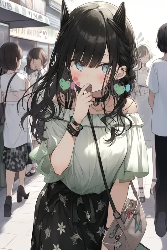 Street Fashion Stylish Anime Scenes