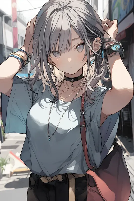 Street Fashion Stylish Anime Scenes