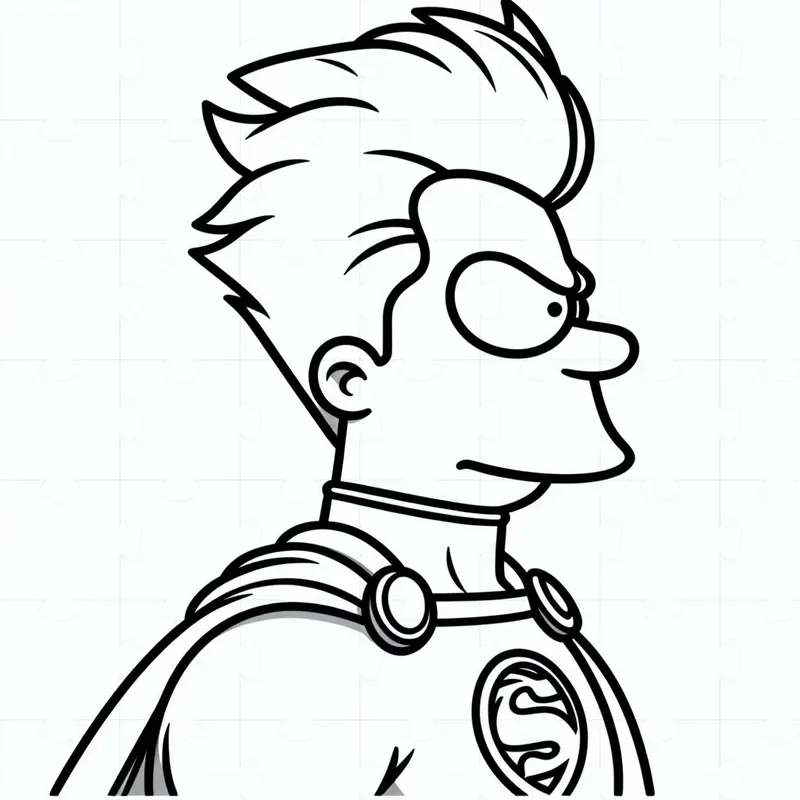 Lineal White Cartoons