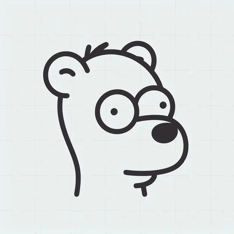 Lineal White Cartoons
