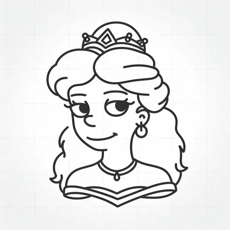 Lineal White Cartoons