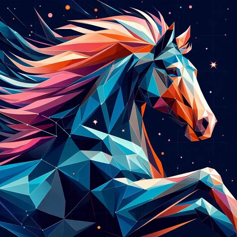 Low Poly Digital Art