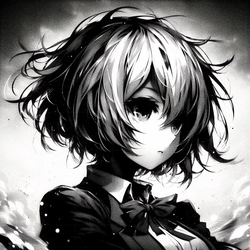 Anime Black And Whites